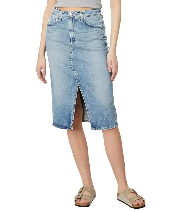 AG Jeans Alicia Midi Denim Skirt Women's