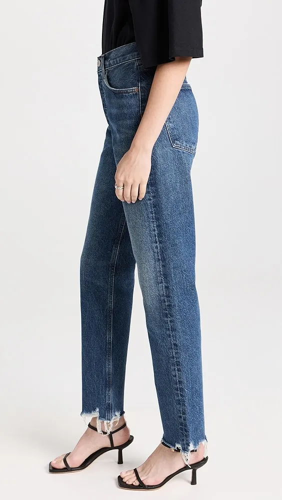 AGOLDE   90's Pinch Waist High Rise Straight Jeans 