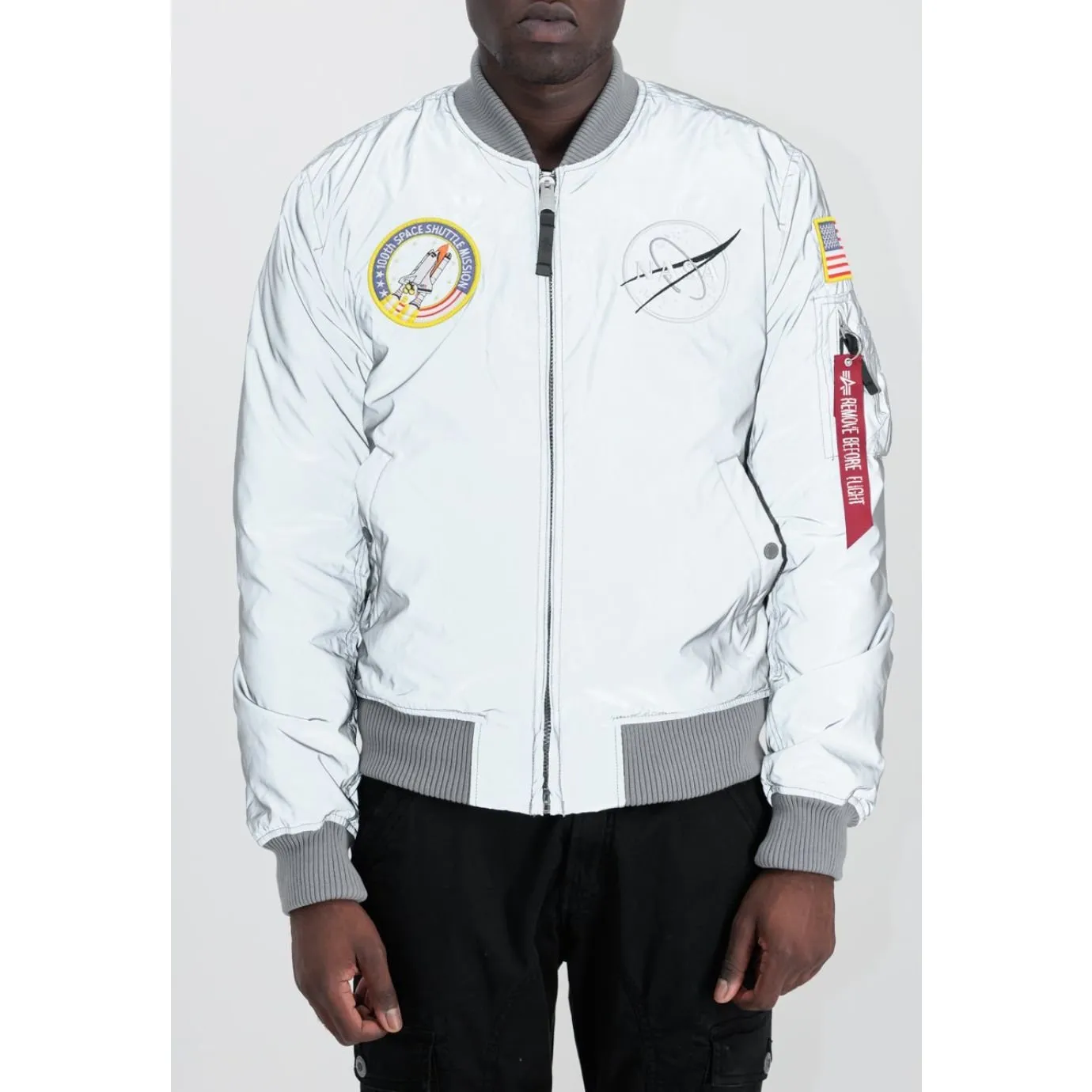 Alpha Industries MA-1 NASA Reflective Flight Jacket