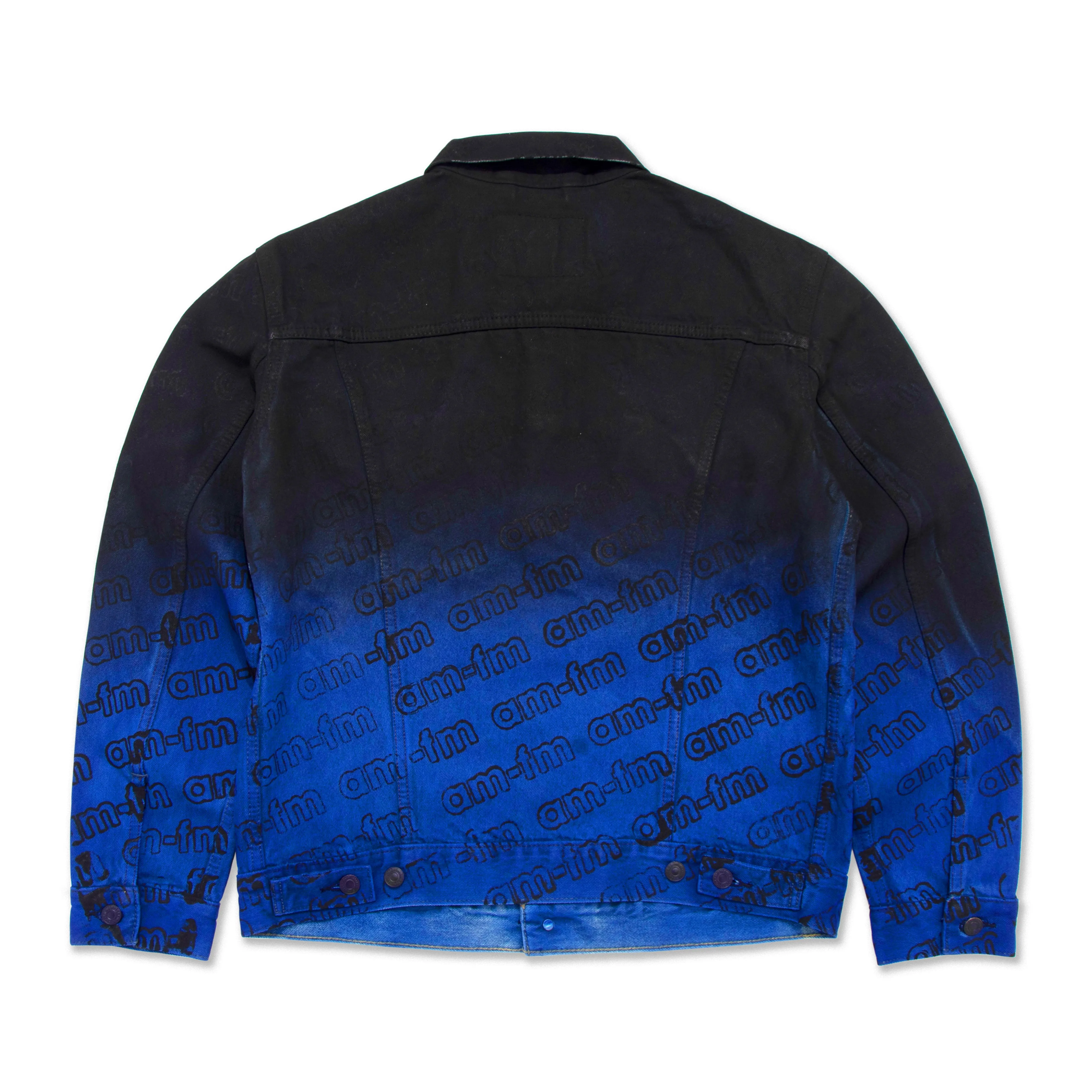 AM-FM Equipment - Trucker Jacket - (Black/Blue)