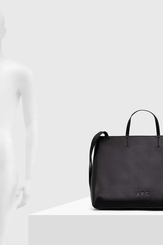 A.P.C. handbag Cabas Market black color PUABL.F61830.LZZ