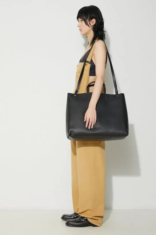 A.P.C. handbag Cabas Market black color PUABL.F61830.LZZ