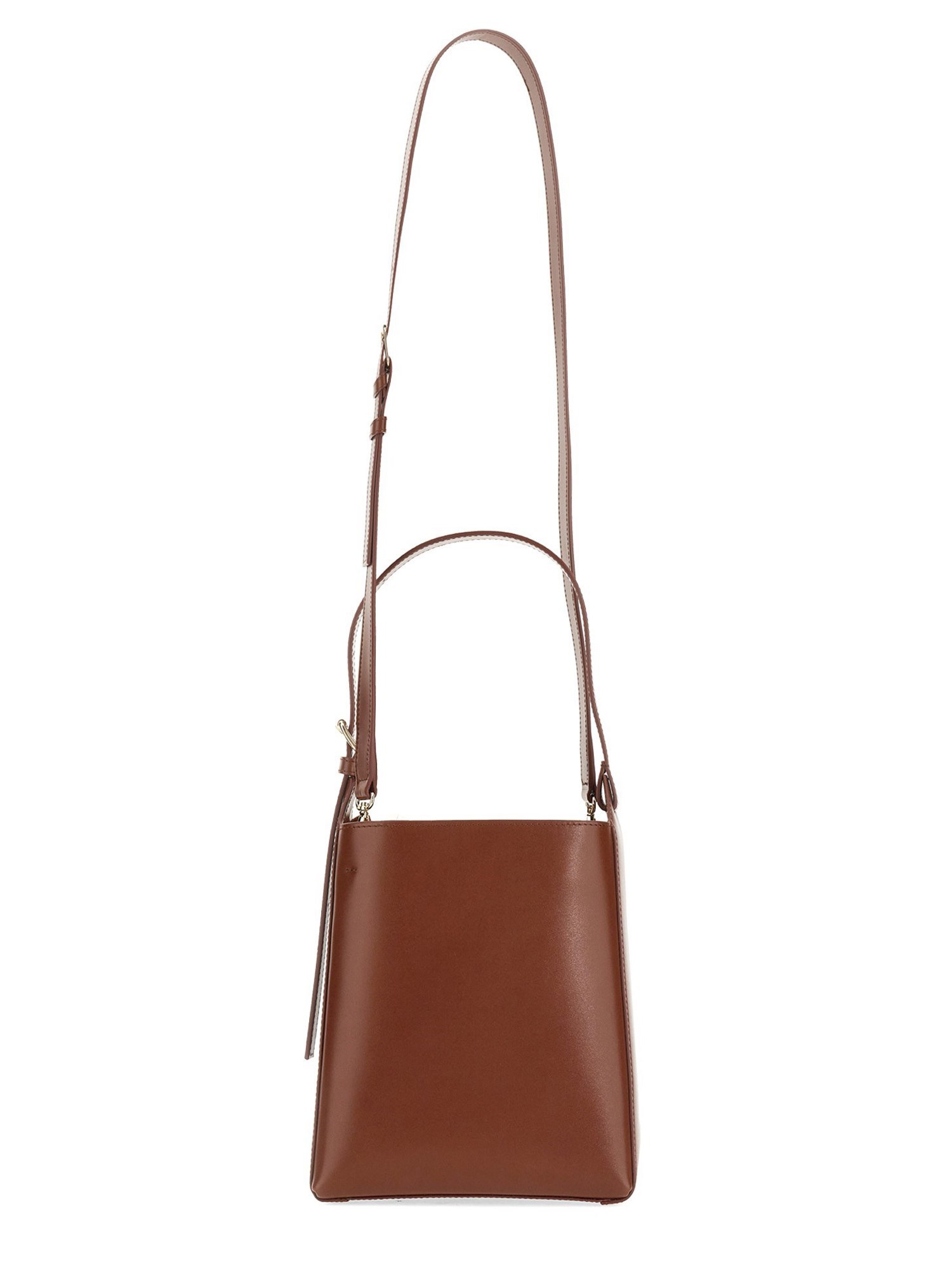 A.P.C.    SMALL LEATHER VIRGINIE BAG