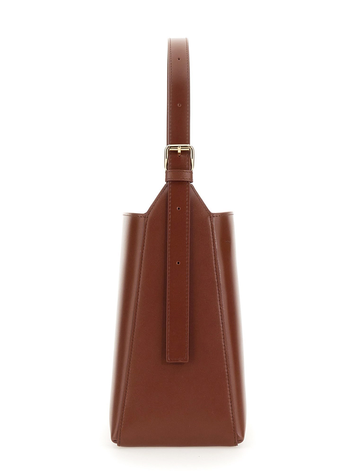 A.P.C.    SMALL LEATHER VIRGINIE BAG