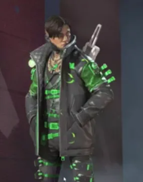 Apex Legends Crypto Hack the System Jacket - ujackets