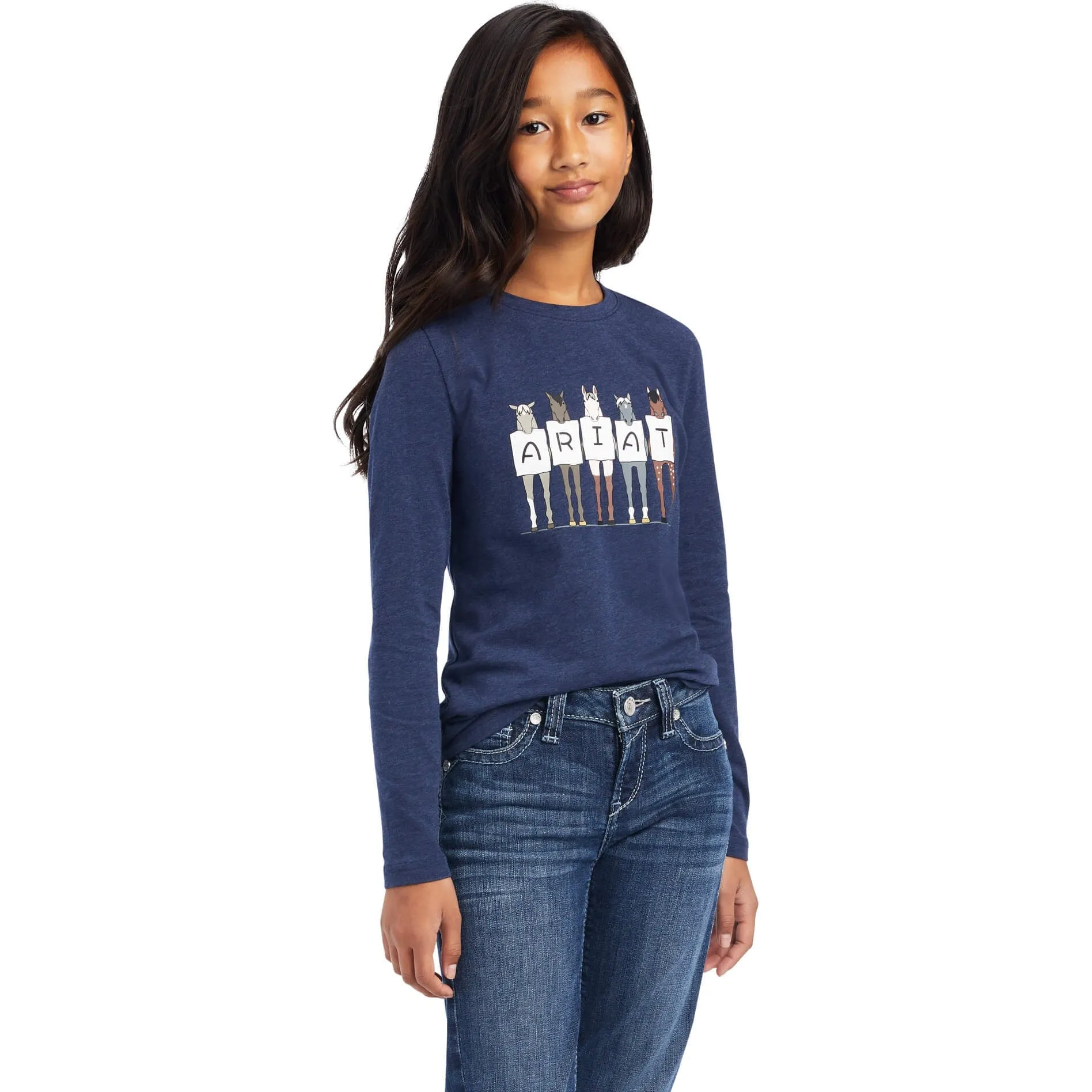 Ariat Girl's Fan Club Tee