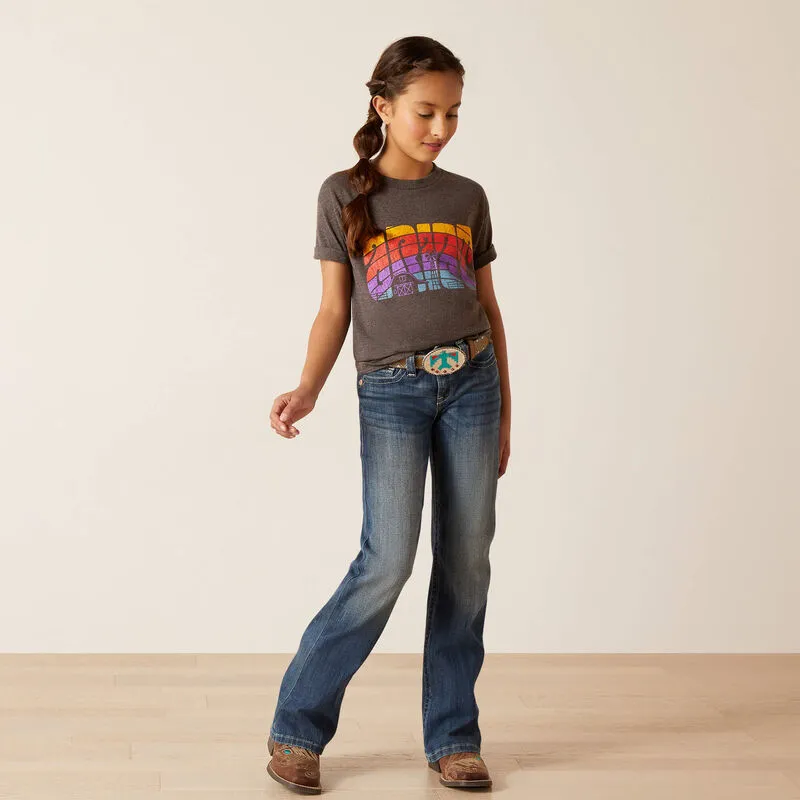 Ariat Girl's Groovy Sunset T-shirt