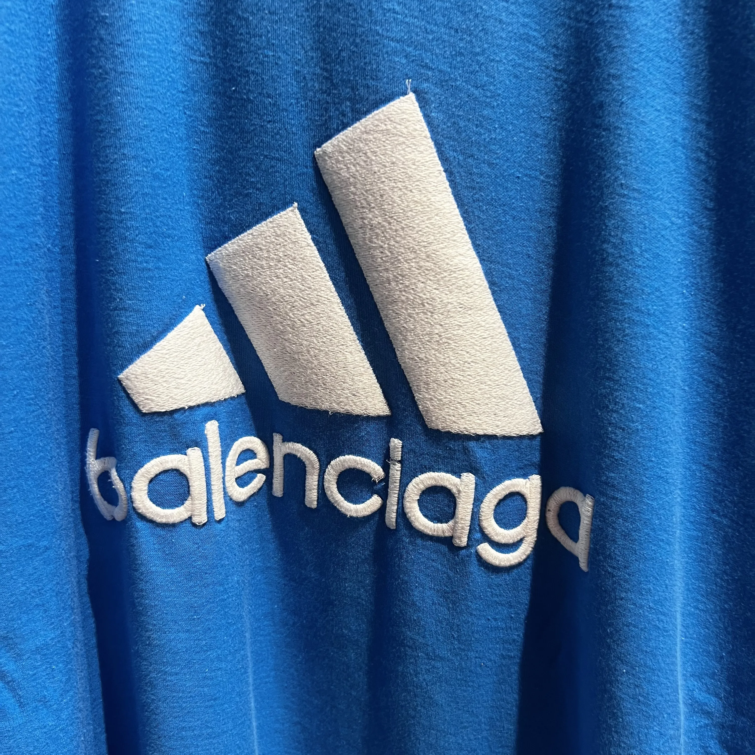 BALENCIAGA  |Unisex Cotton Short Sleeves Oversized Logo Luxury Outlet