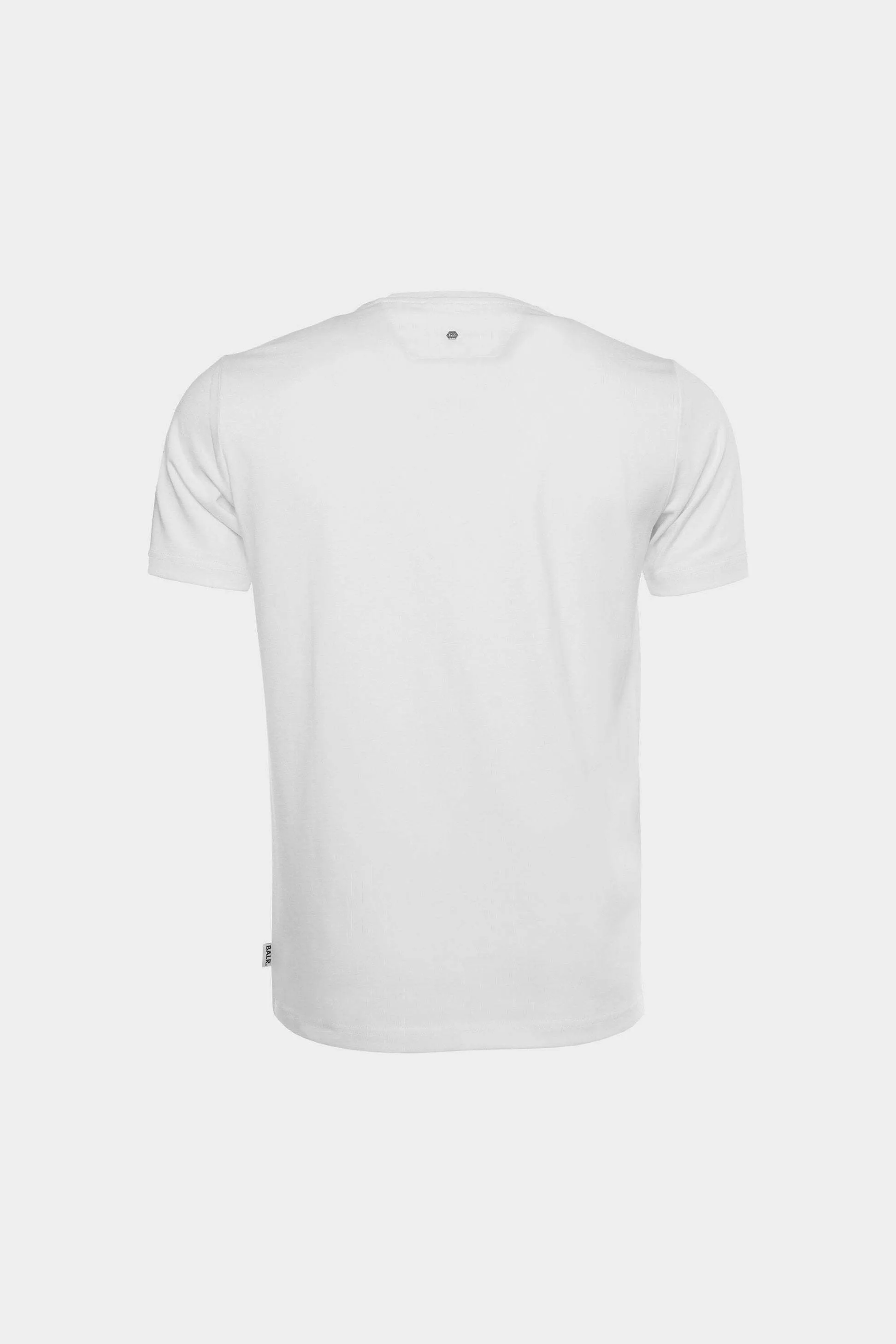 BALR  |Crew Neck Plain Cotton Short Sleeves Logo Crew Neck T-Shirts