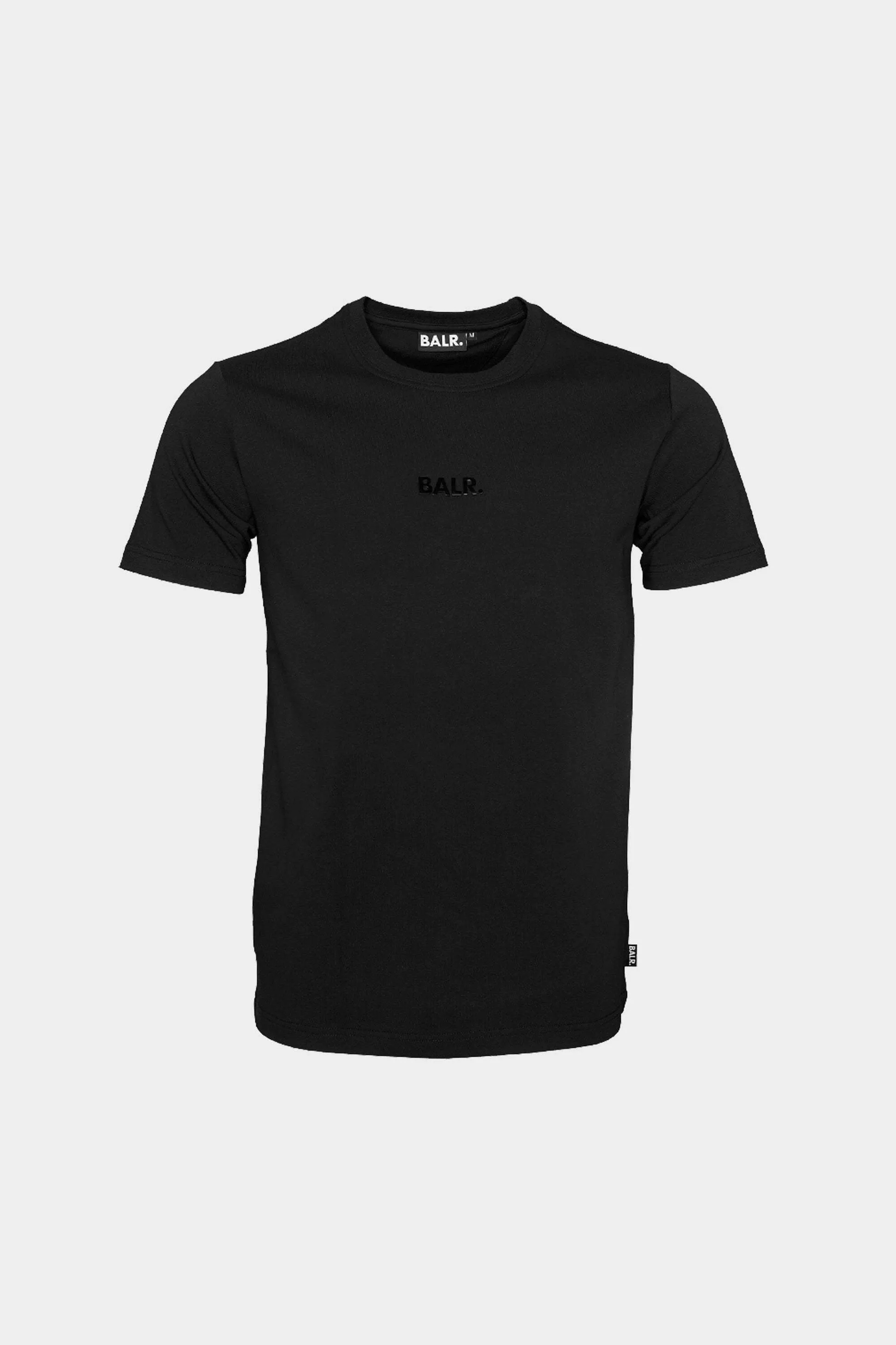 BALR  |Crew Neck Plain Cotton Short Sleeves Logo Crew Neck T-Shirts