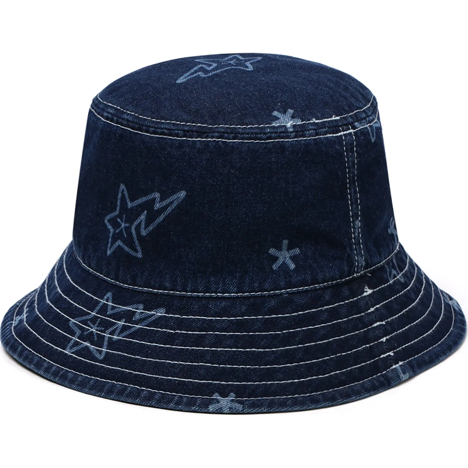 BAPY MONOGRAM DENIM HAT LADIES