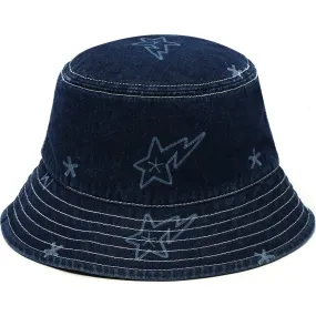 BAPY MONOGRAM DENIM HAT LADIES