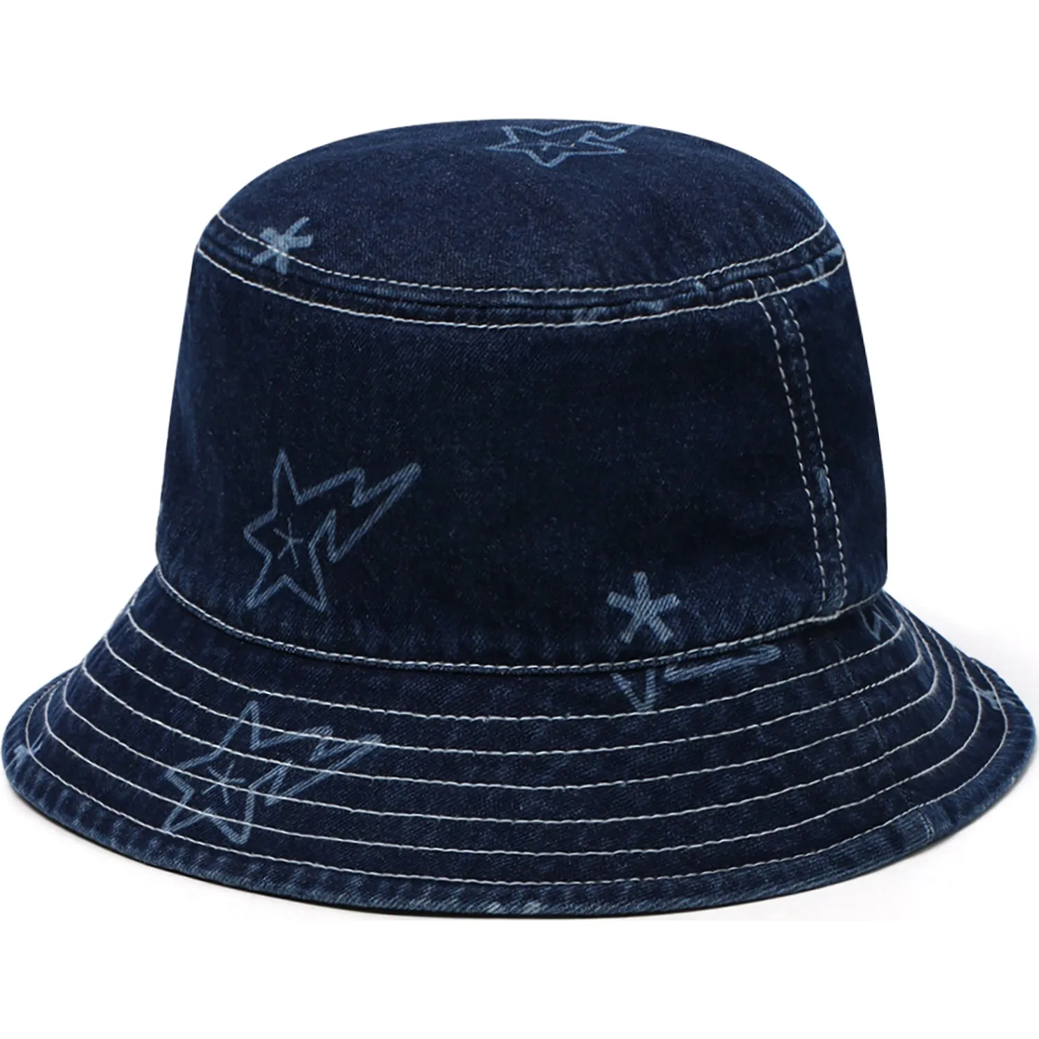 BAPY MONOGRAM DENIM HAT LADIES