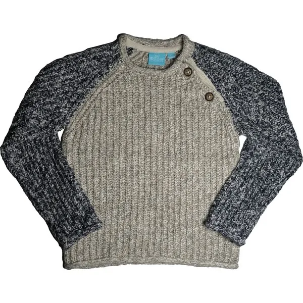 Bear Camp Dave Raglan Sweater Toddler Grey