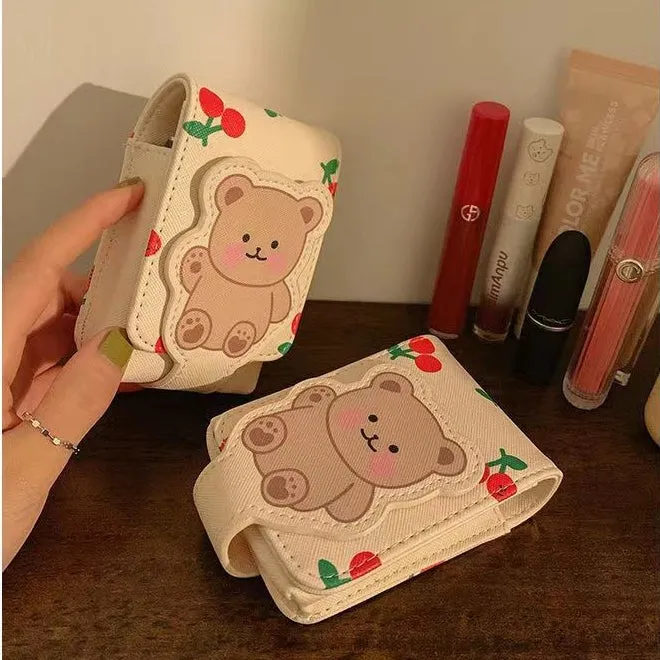 Bear Lipstick Organizer Bag with Mirror MK18735