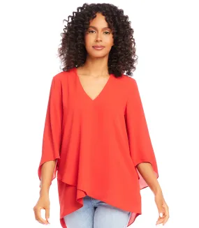 Bracelet Sleeve Asymmetric Top