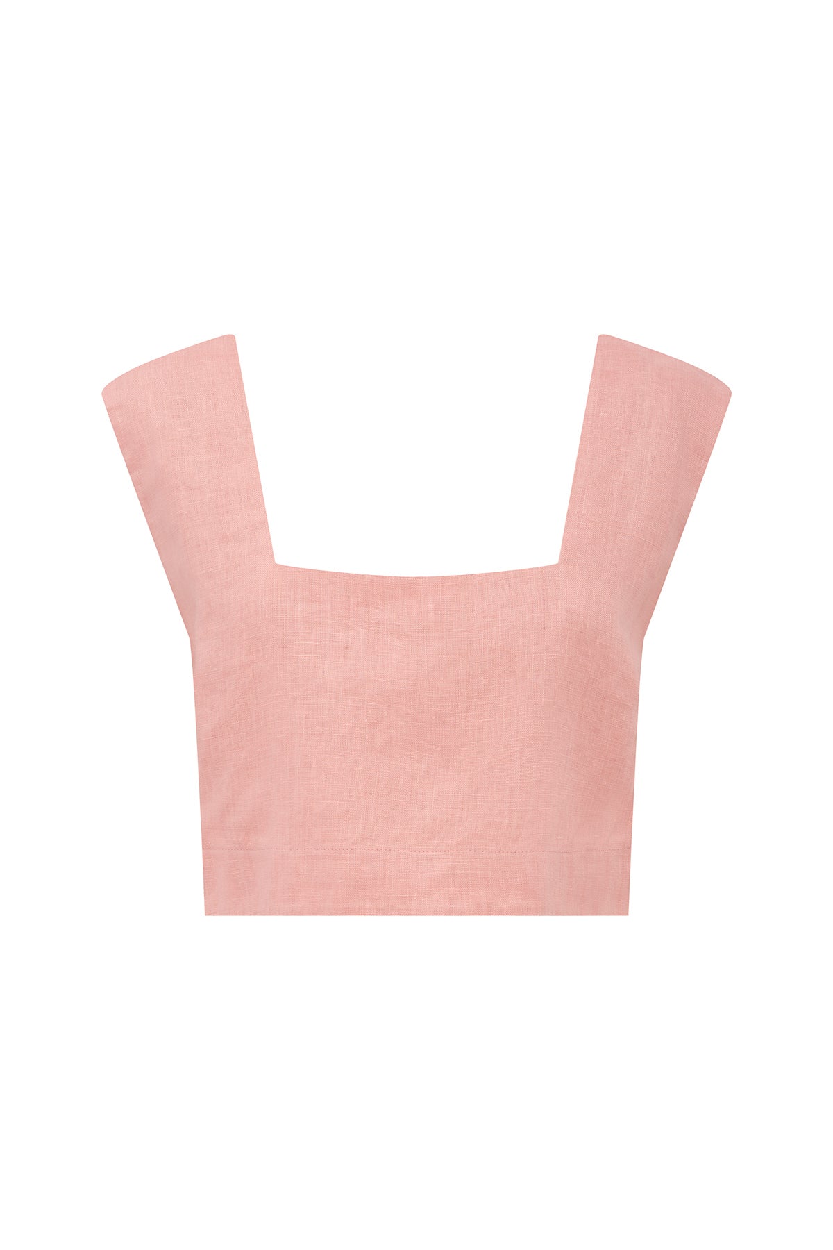 CALEB CROP TOP - PINK SALT