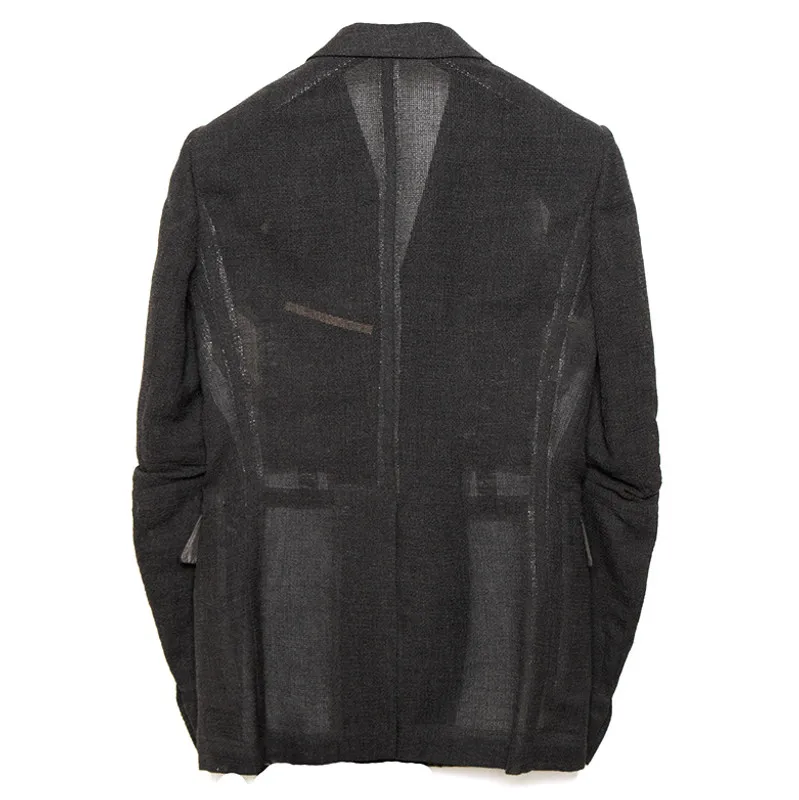 Carol Christian Poell Unlined Charcoal Jacket