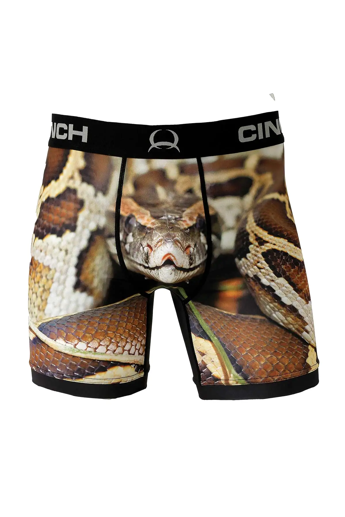 'Cinch' Men's 6 Python Boxer Briefs - Multi