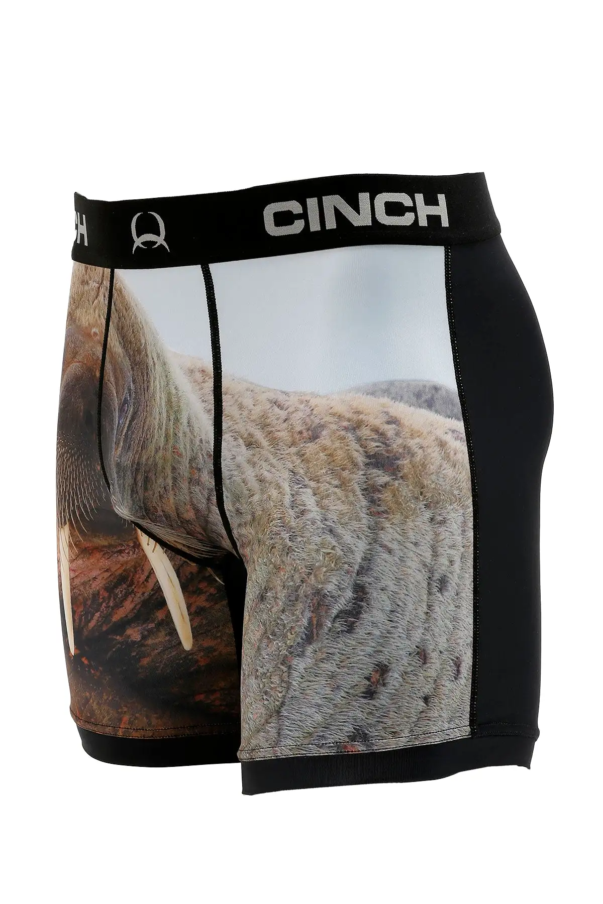 'Cinch' Men's 6 Walrus Boxer Briefs - Multi