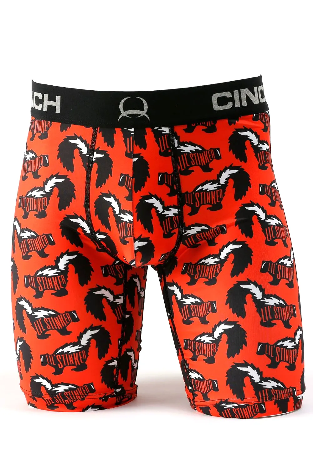 'Cinch' Men's 9 Stinker Boxer Briefs - Red