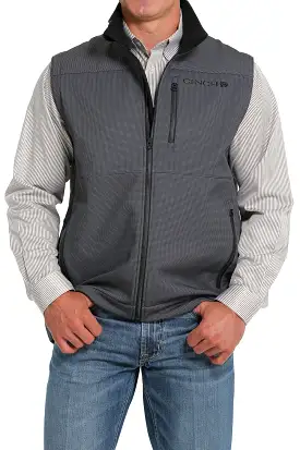 'Cinch' Men's Bonded Vest - Charcoal