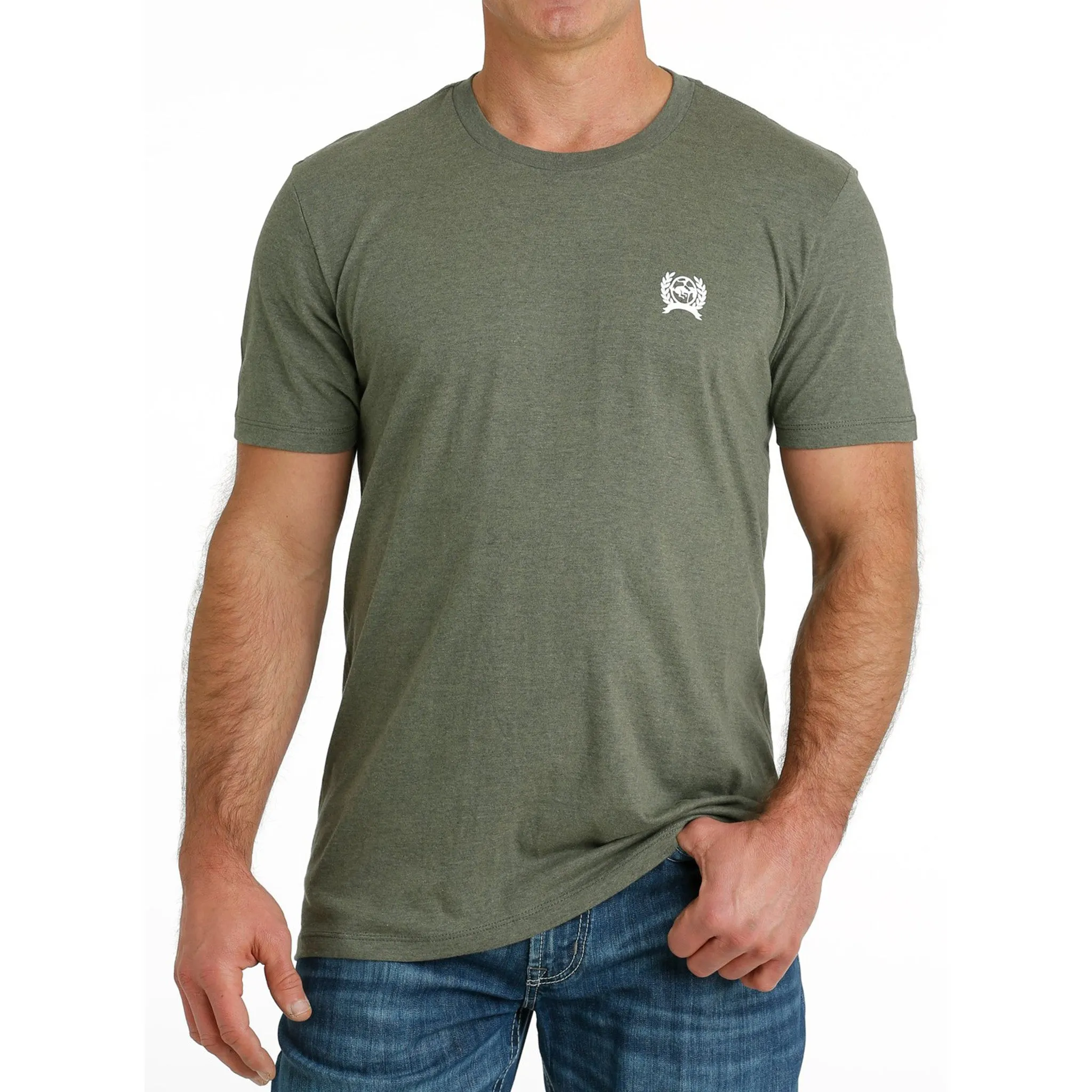 Cinch Men's Olive Cinch Tee