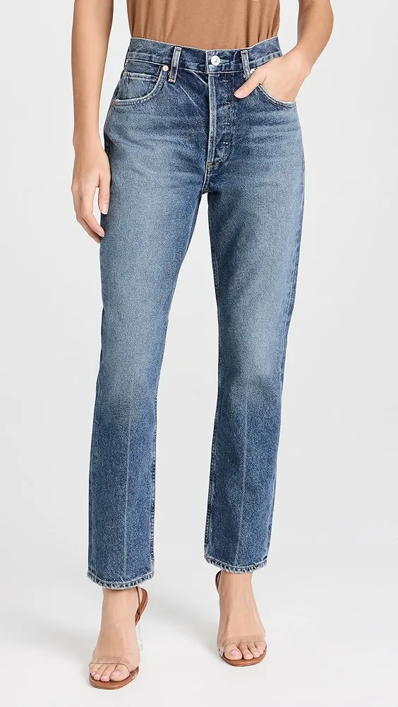 Citizens of Humanity   Charlotte High Rise Straight Jeans 