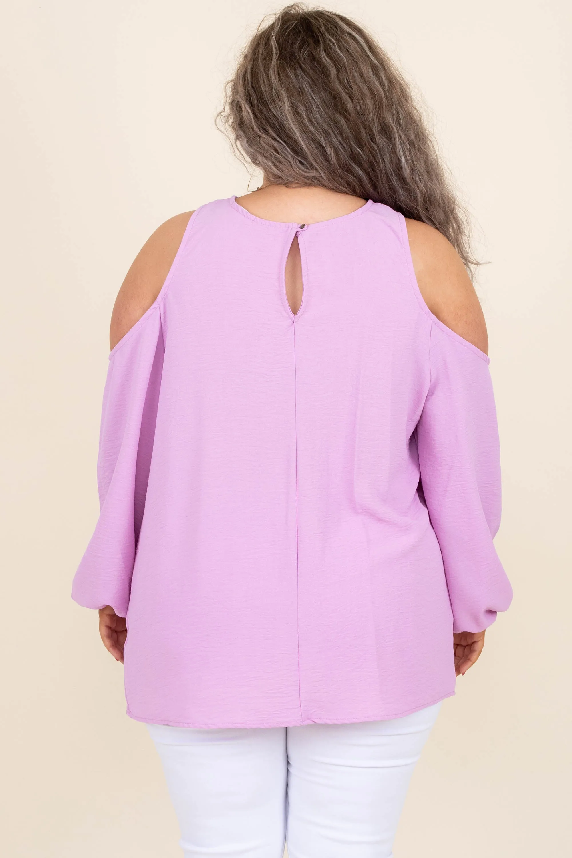 City Charm Blouse, Orchid