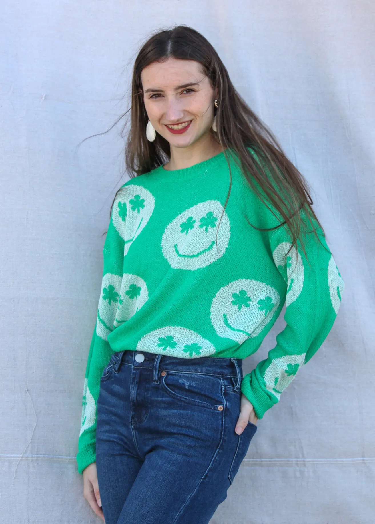 Clover Smiles Sweater