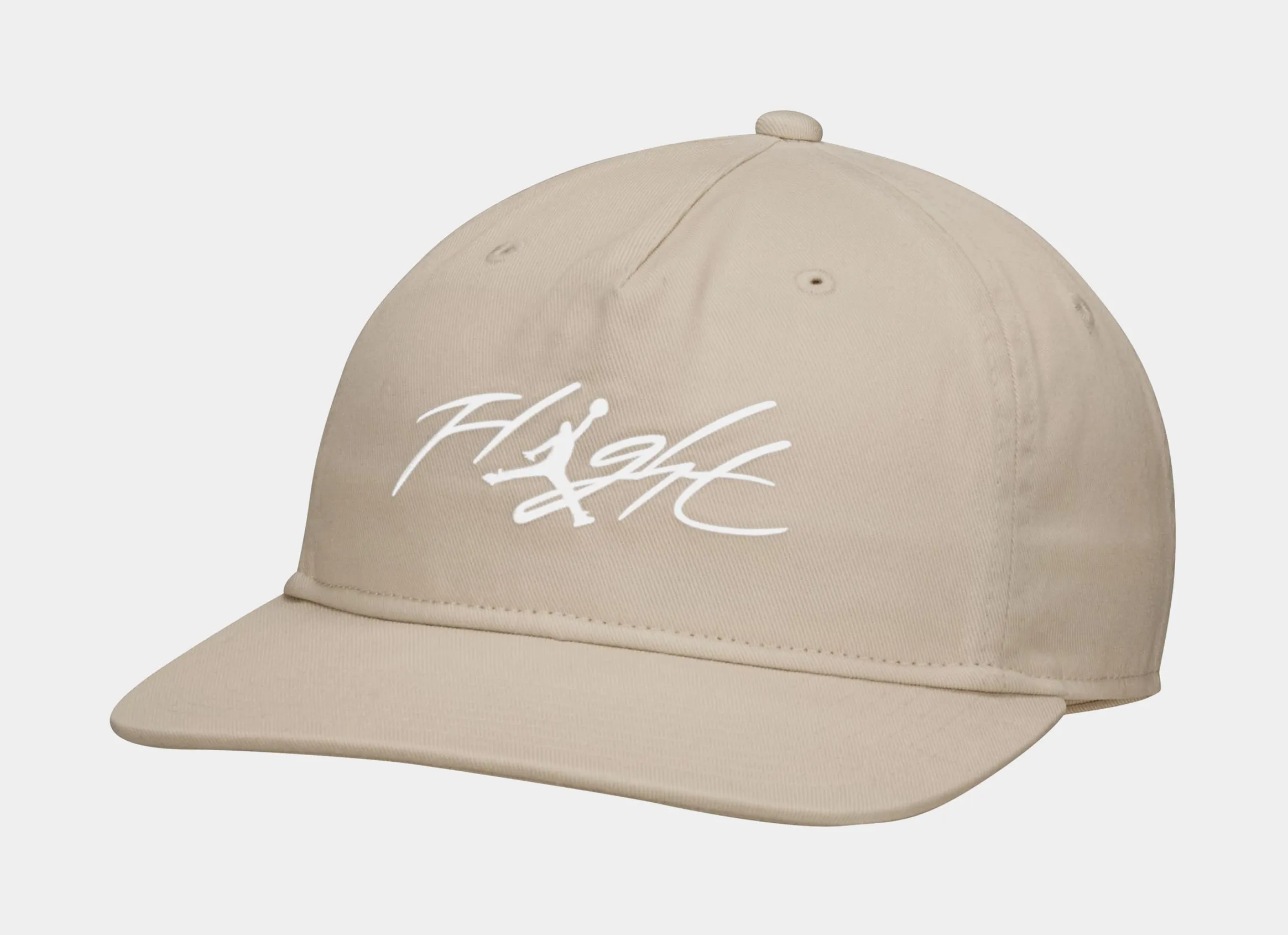 Club Unstructured 5 Panel Mens Hat (Beige)