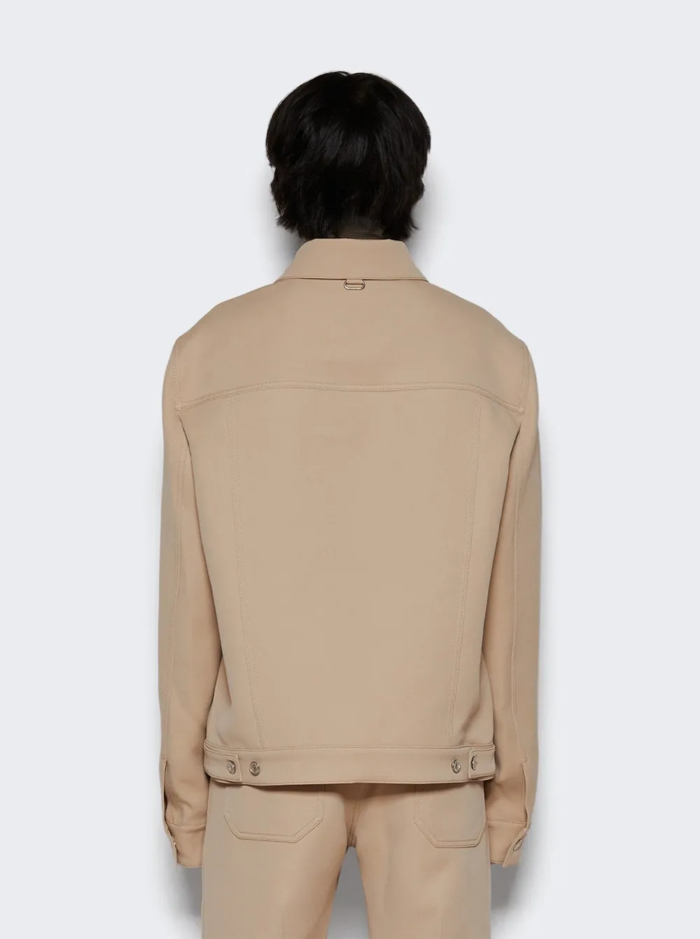 Courrèges   Twill Trucker Jacket Sand 