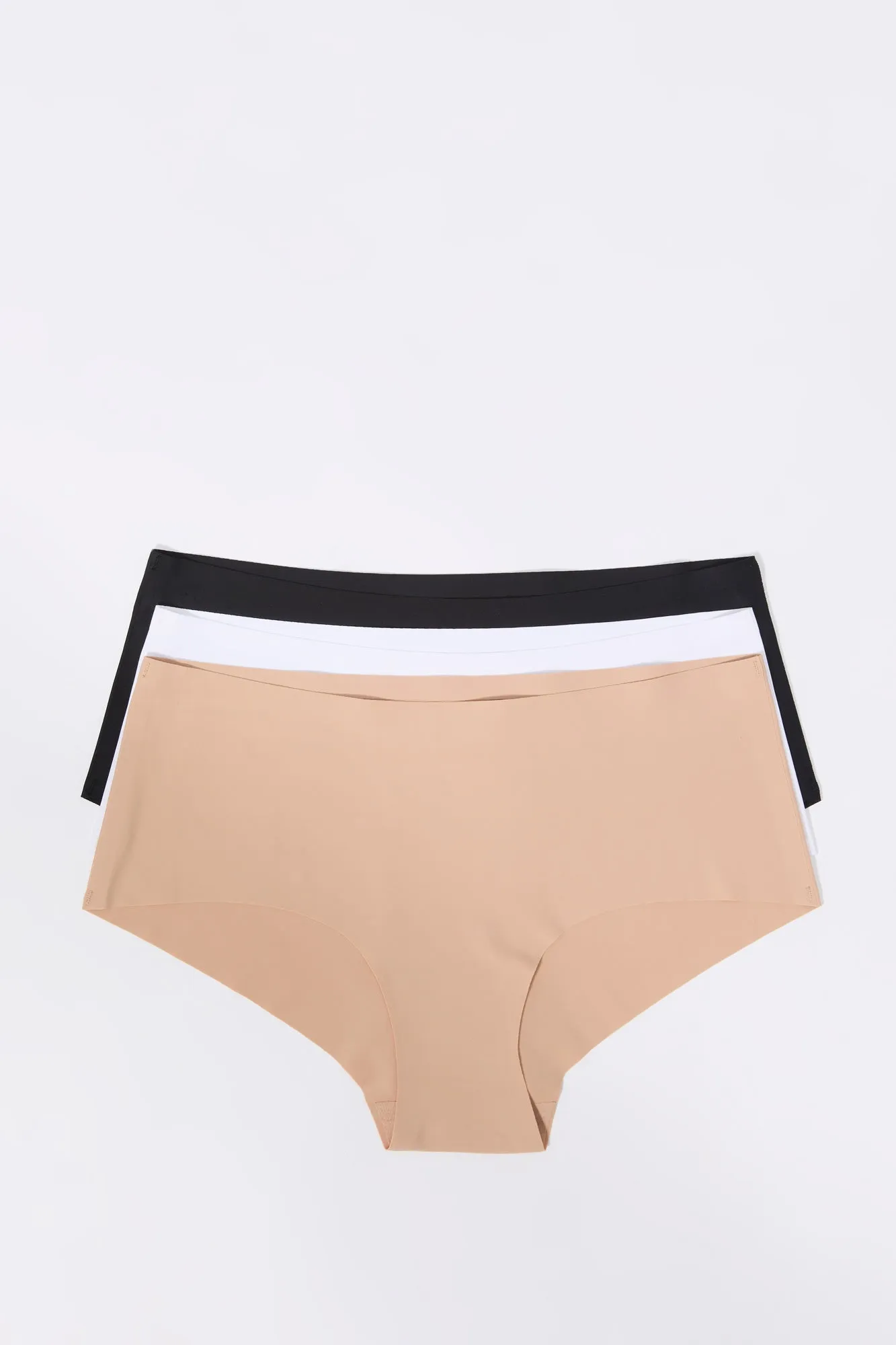 Culotte taille basse invisible (3 paires)