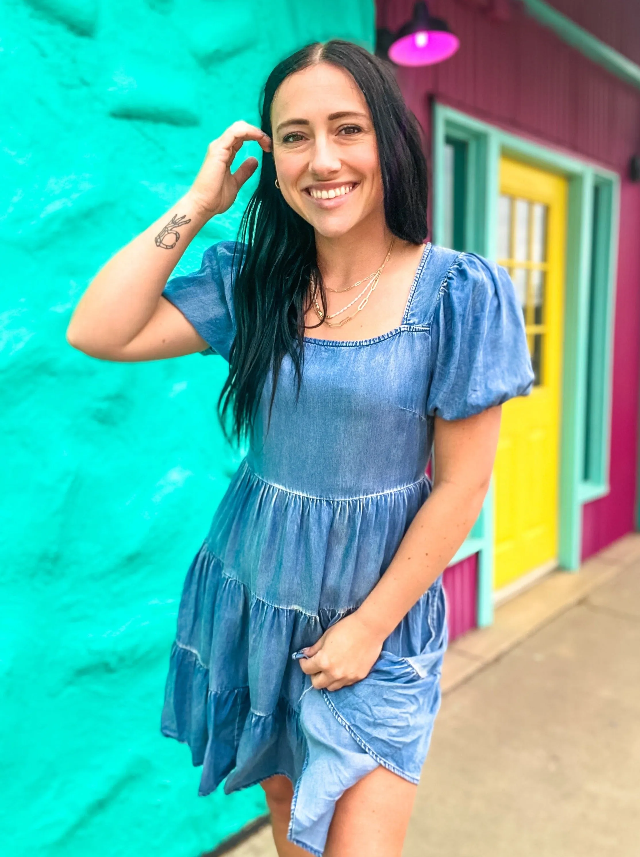 Danika Denim Dress