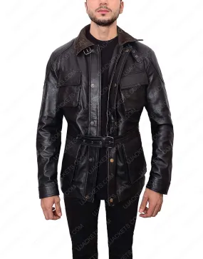 Dark Knight Rises Bane Black Jacket For Mens