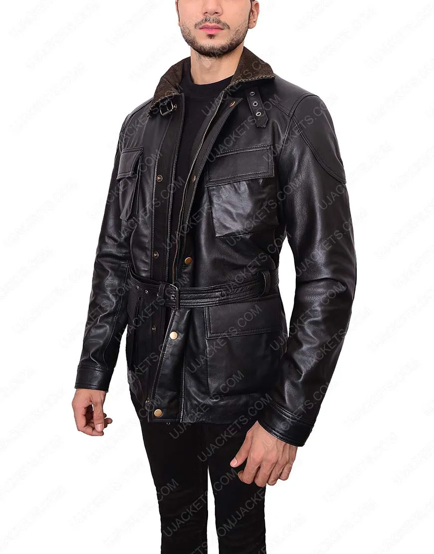 Dark Knight Rises Bane Black Jacket For Mens