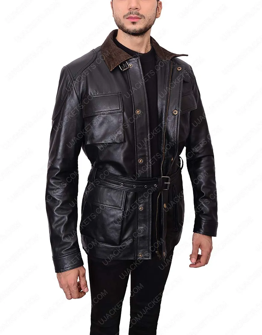 Dark Knight Rises Bane Black Jacket For Mens