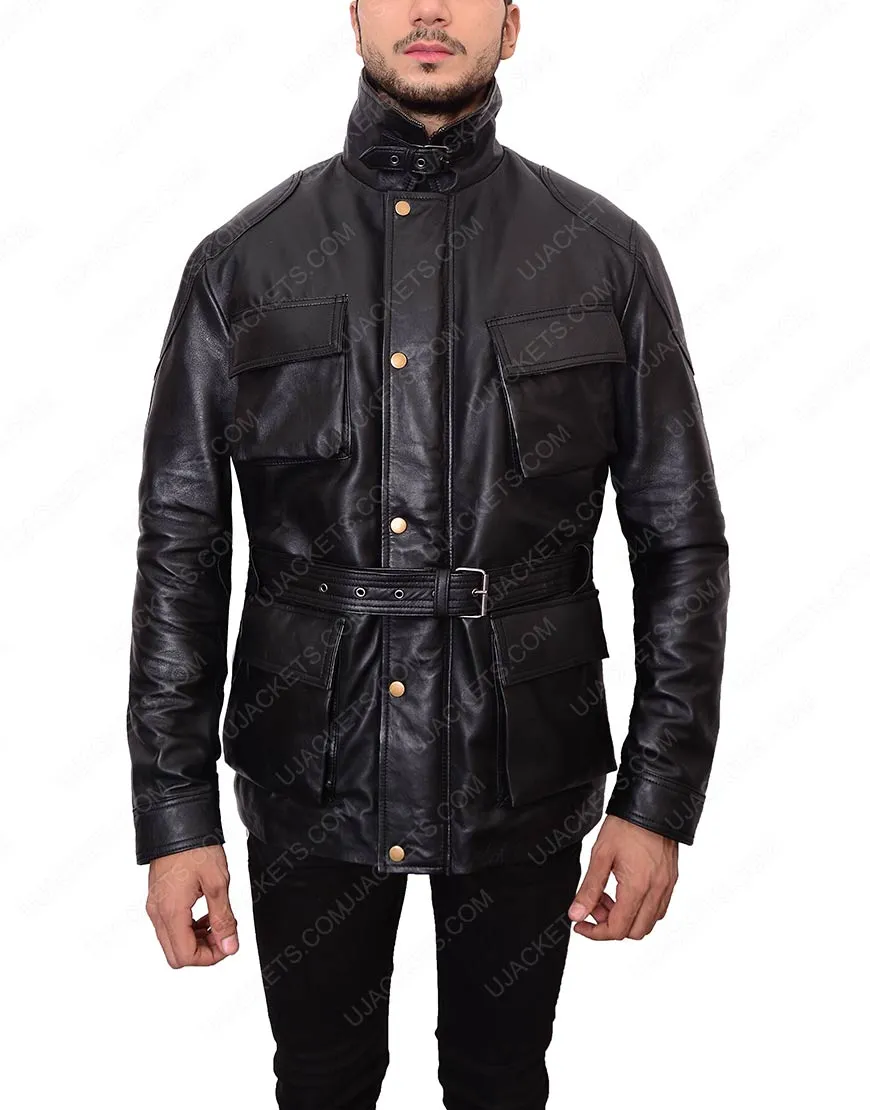 Dark Knight Rises Bane Black Jacket For Mens