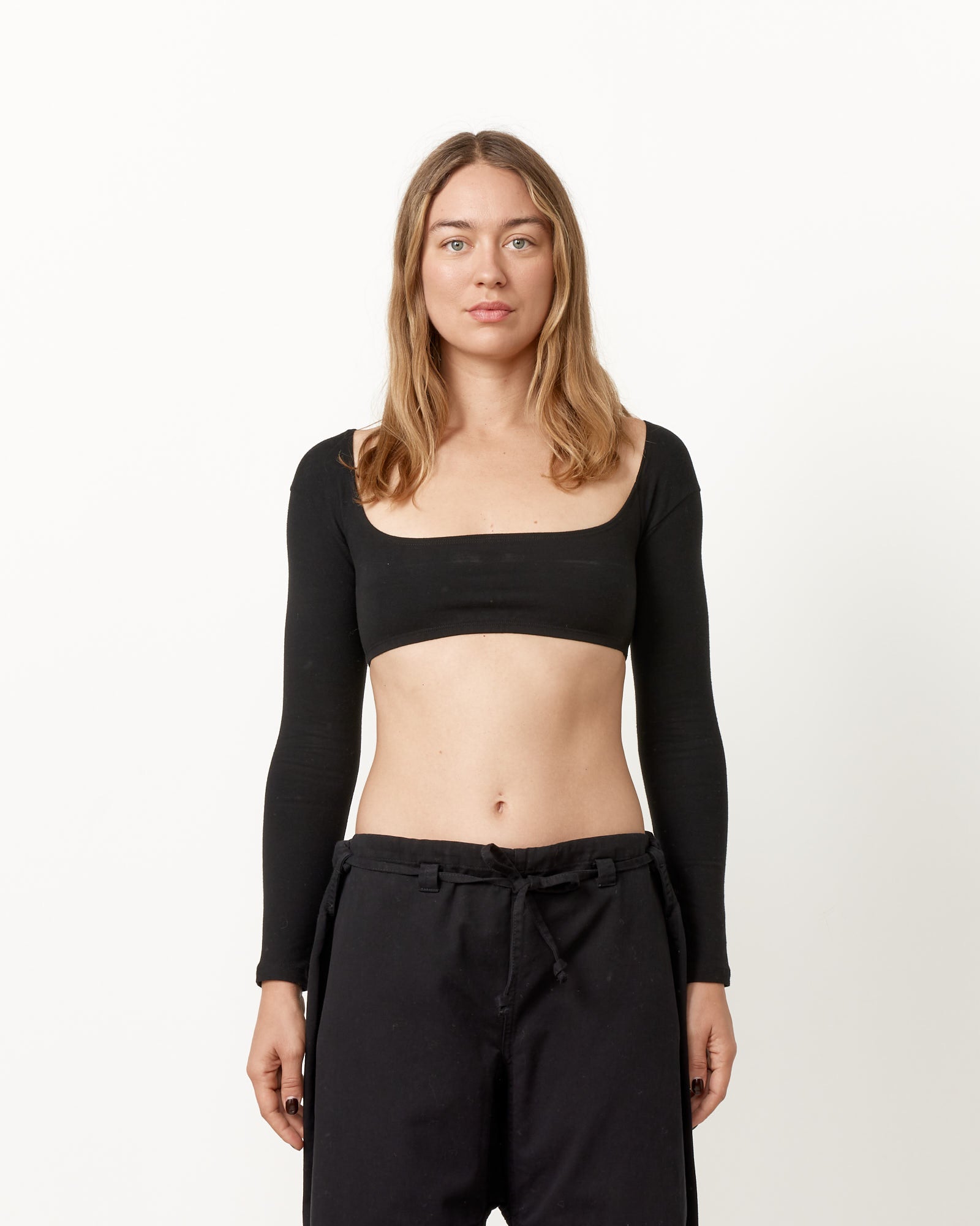 El Tigre Chiquito Crop Top in Black