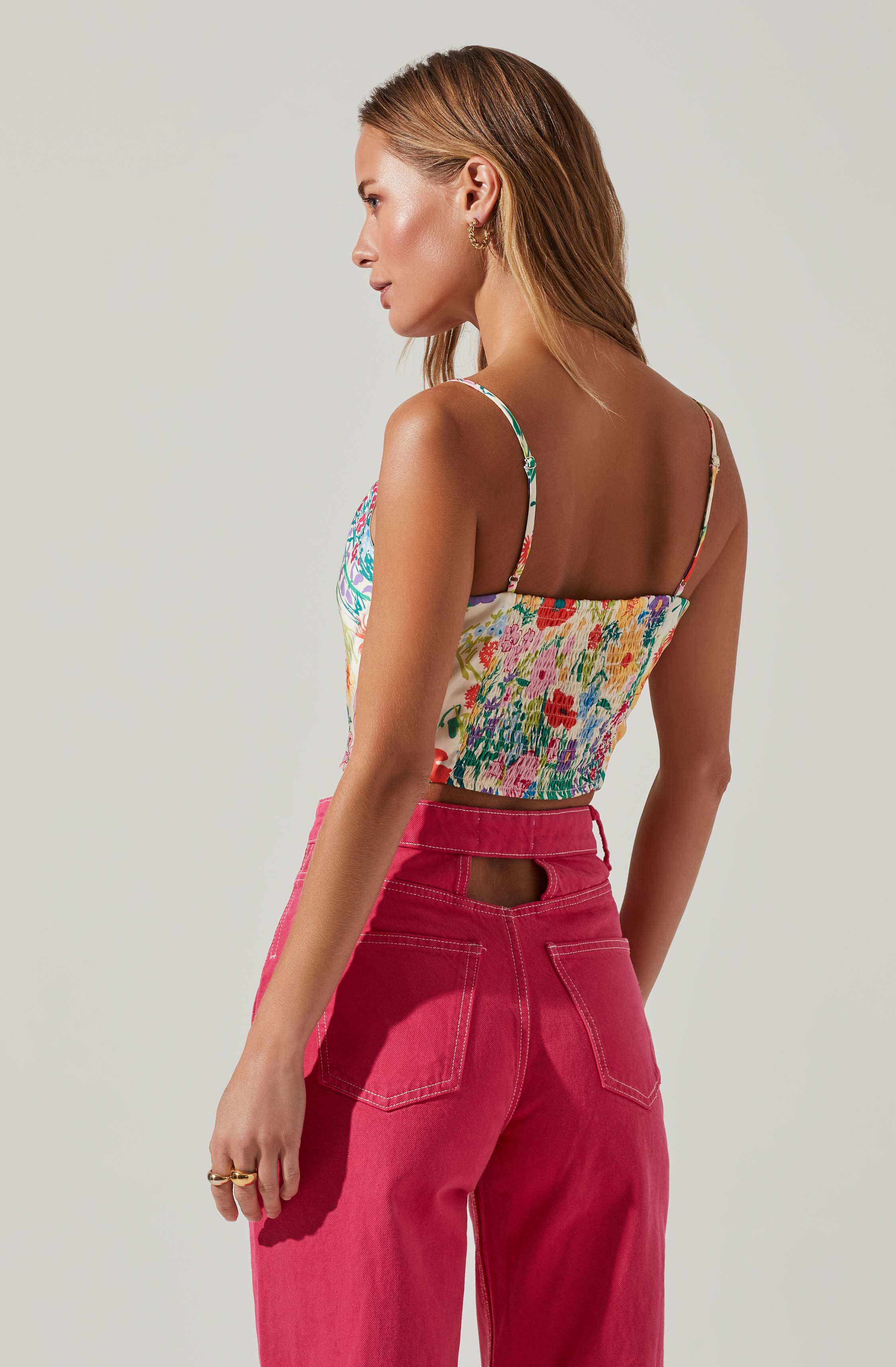 Ellery Floral Crop Top