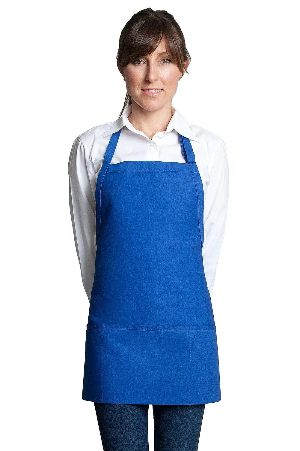 Fiumara Apparel Bib Apron w/ 3 Pockets 24L X 28 W