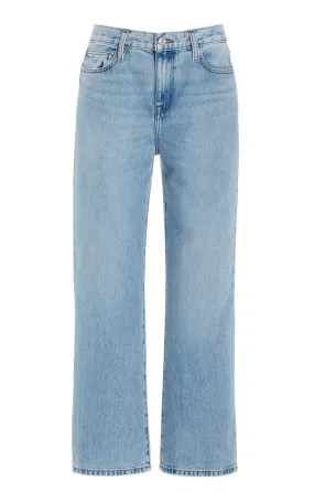 FRAME Le Jane Rigid High-Rise Cropped Straight-Leg Jeans