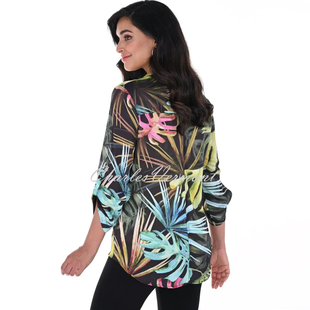 Frank Lyman Tropical Print Blouse - Style 246469