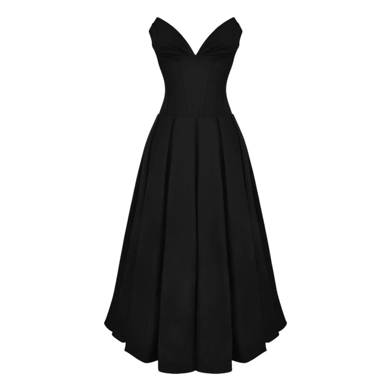 HOUSE OF CB Lady Strapless Dress - Black