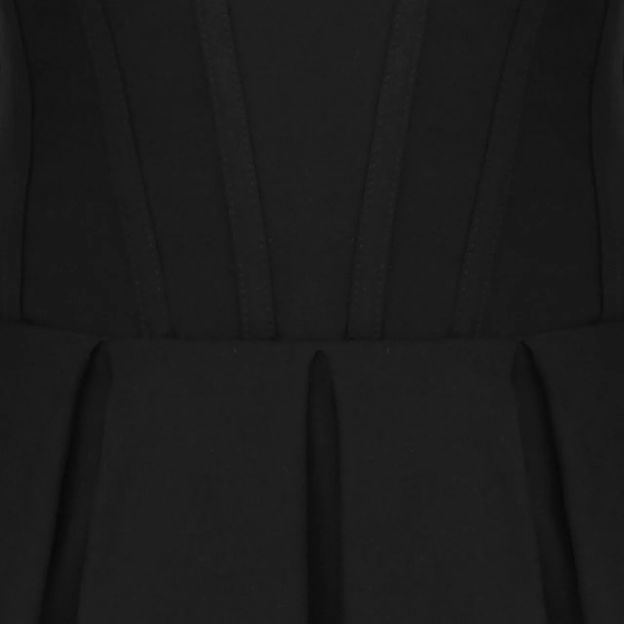 HOUSE OF CB Lady Strapless Dress - Black