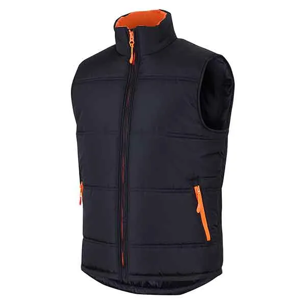 JBs Wear Puffer Vest Contrast