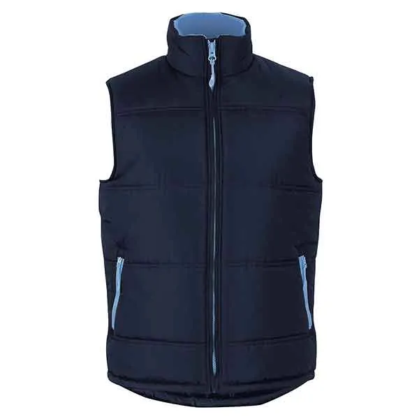 JBs Wear Puffer Vest Contrast