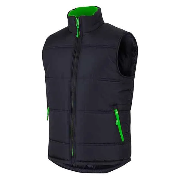 JBs Wear Puffer Vest Contrast