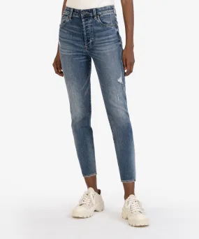 Kut Jeans | Rosa High Rise Ankle Straight Leg | Advancement Wash