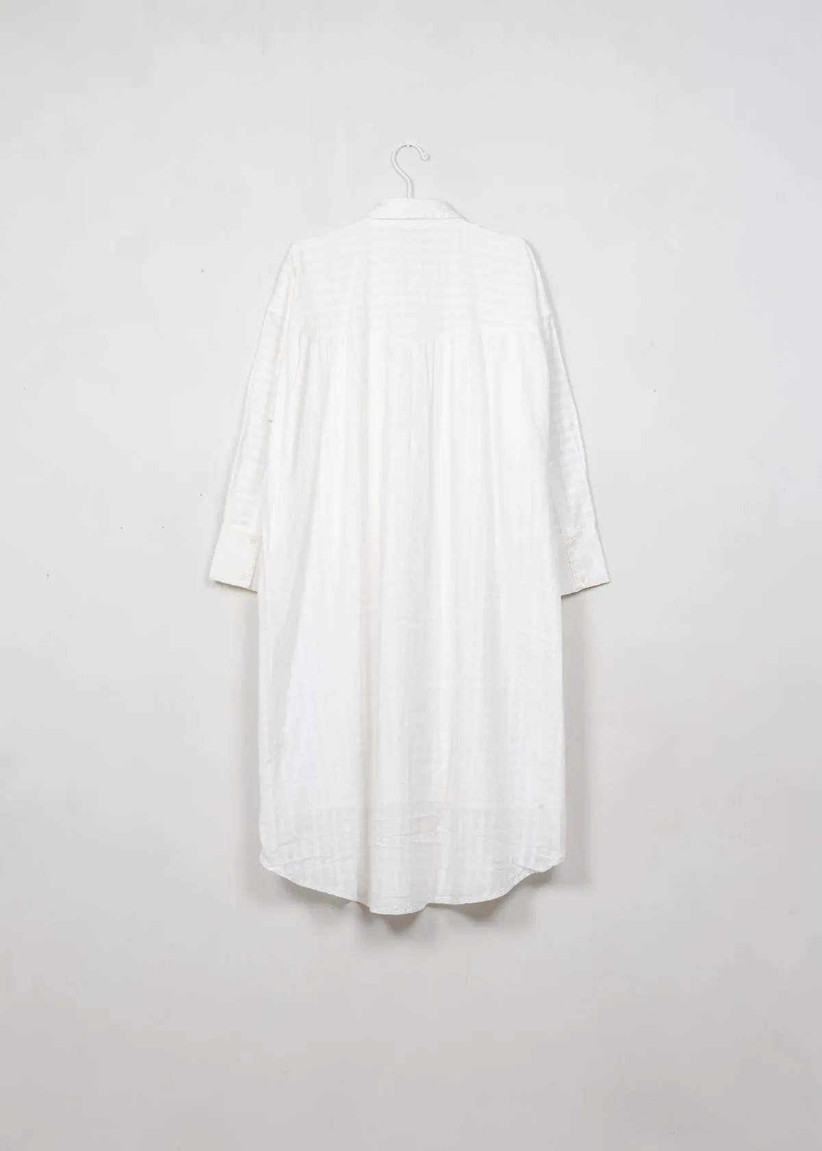 Kyoto House Dress - White Boxweave